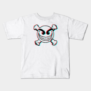 Retro 3D Glasses Style - Evil Ernie Kids T-Shirt